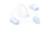 Grandstream GWN7670E Dual-Band Wi-Fi 7 BE3600 2×2:2/3×3:2 MU-MIMO Indoor Access Point with DL/UL OFDMA, Xtra Range 2.0 Technology and PoE+ Support